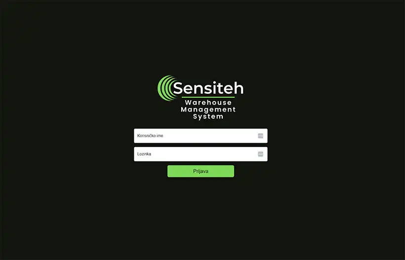 Sensiteh – WMS sustavi i aplikacije za digitalizaciju skladišta i inventure