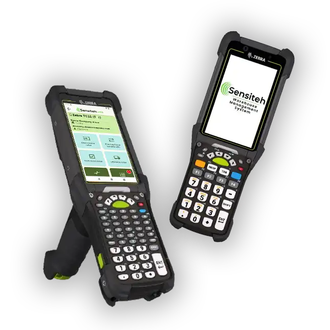 Sensiteh WMS sučelje na industrijskom terminalu